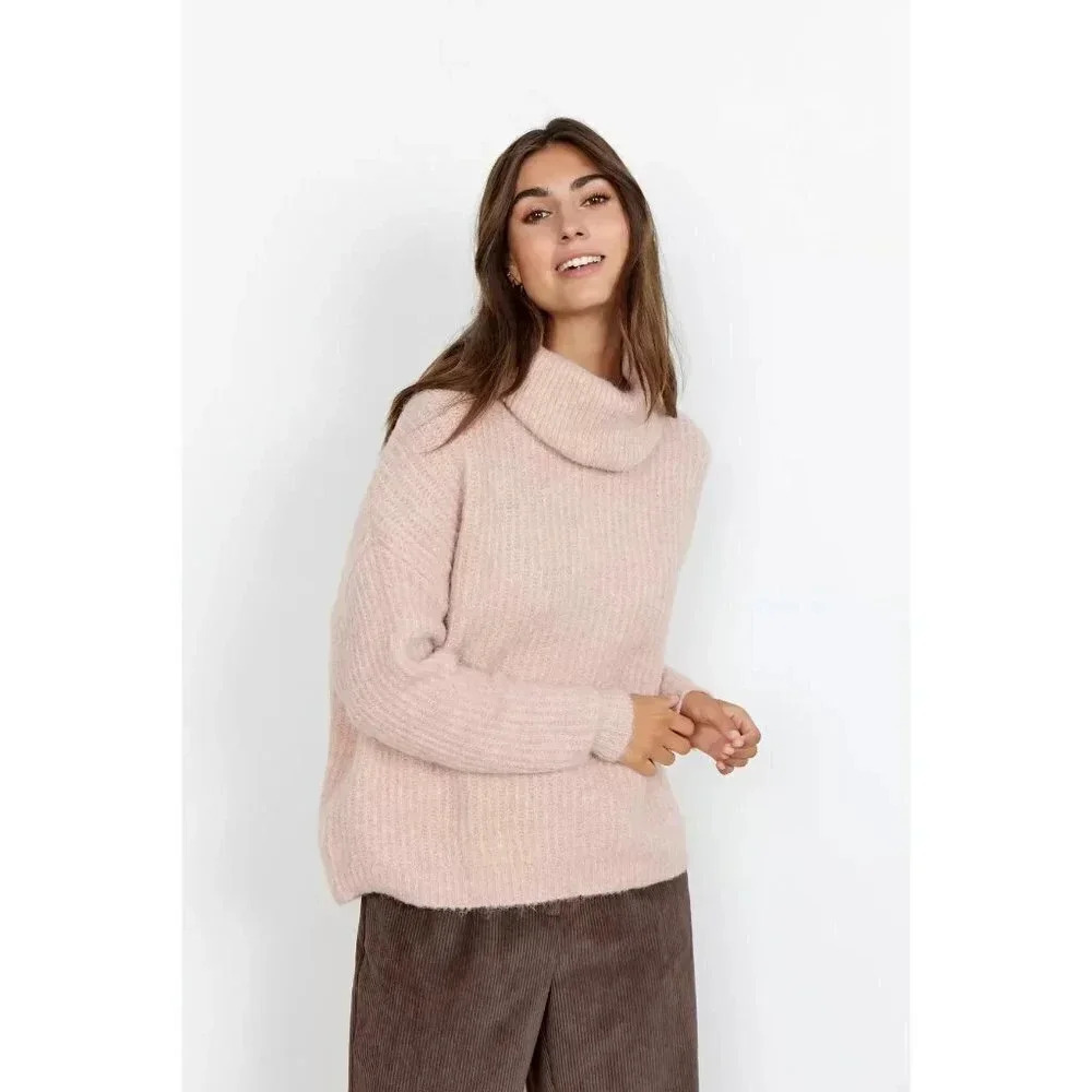 SOYACONCEPT | NWT  WOMEN'S LIGHT PINK PULLOVER SWEATER